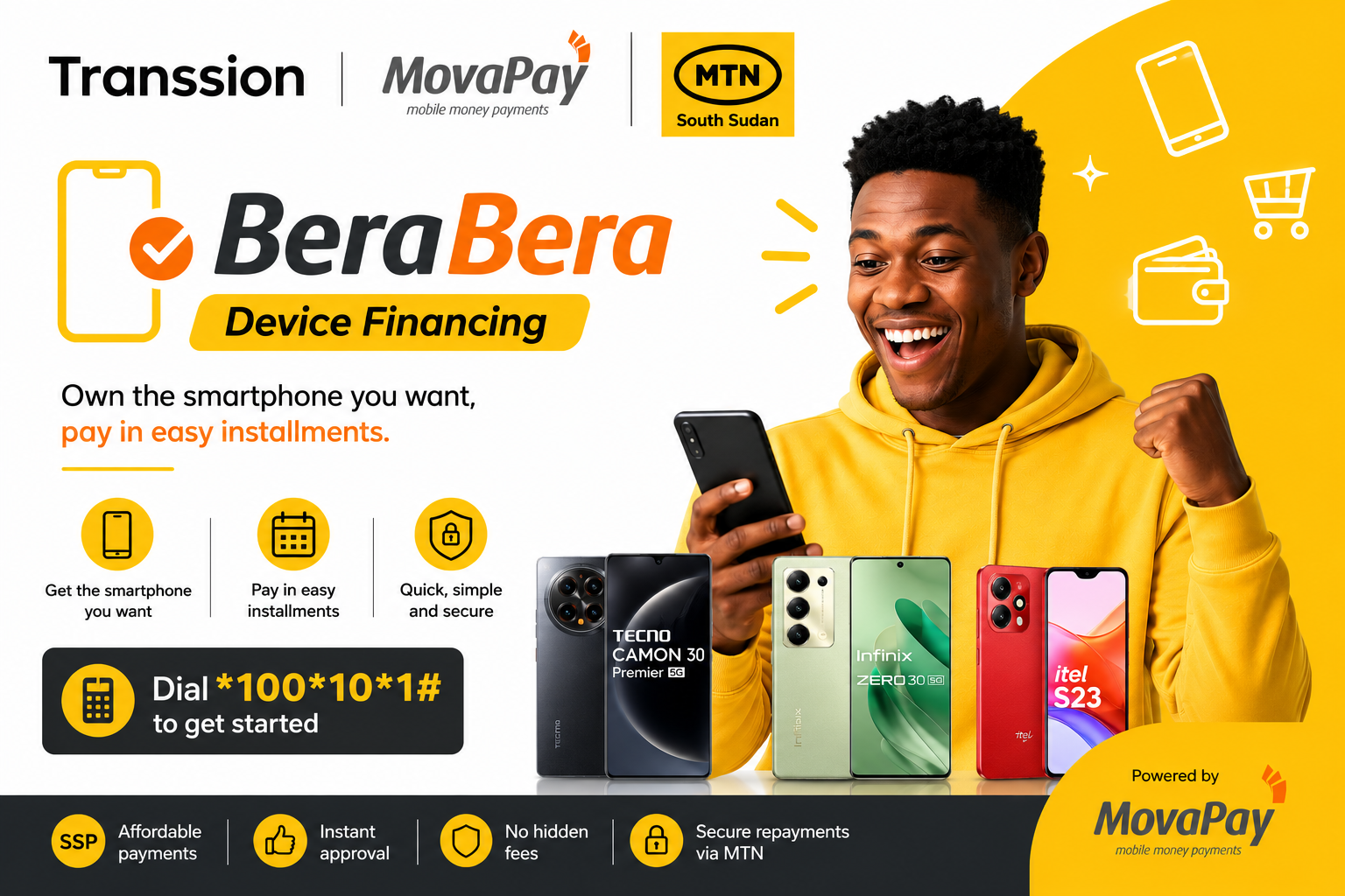 Device financing campaign